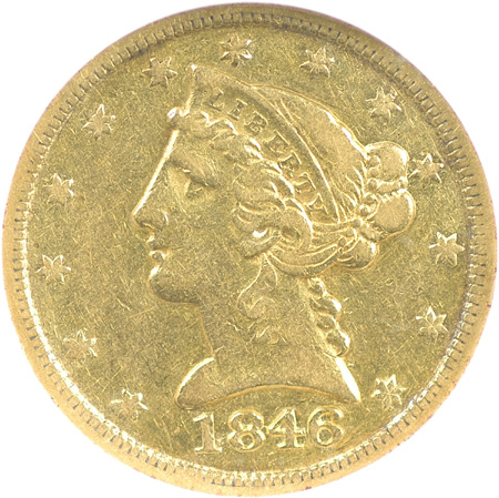 1846-D NGC XF-45.