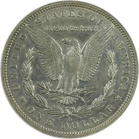 1895-O ANACS AU Details Net XF-45 Cleaned.