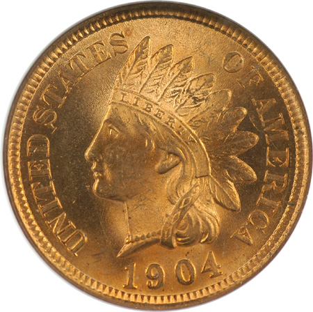 1904 NGC MS-65 RD.