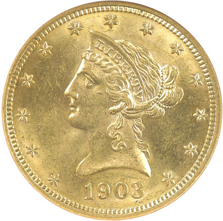 1903 NGC MS-62.