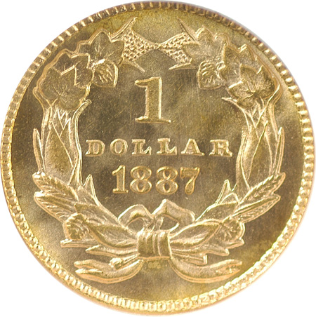 1887 NGC MS-66.