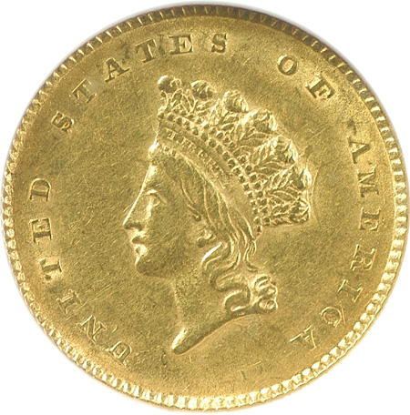 1854 Type 2 NGC AU-58.