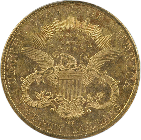 1892-CC PCGS AU-55.