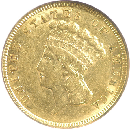 1854 NGC AU-58.