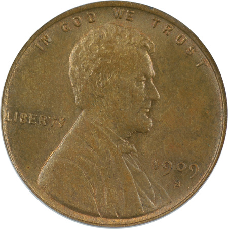 1909-S VDB PCGS MS-63 RB.