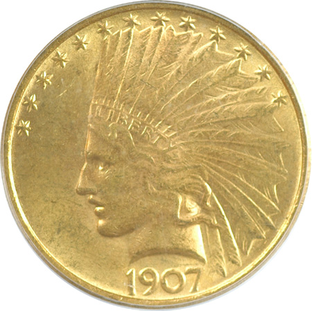 1907 PCGS MS-62.