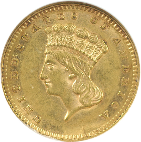 1862 ANACS AU-55.