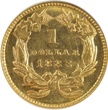 1883 NGC MS-63.