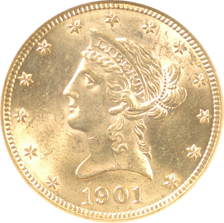 1901 NGC MS-63.