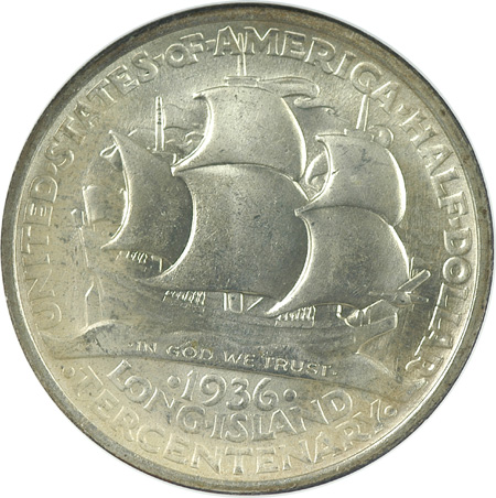 1936 Long Island. NGC MS-66.