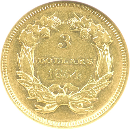 1854 NGC AU-55.