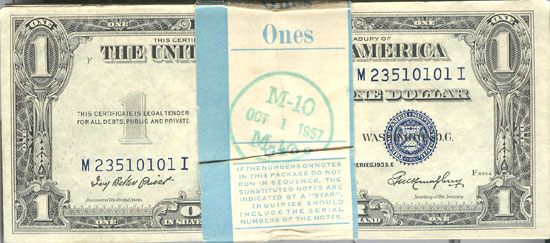 1935-E $1.00 Pack. CHCU.