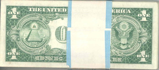 1935-D $1.00 Pack. CHCU.