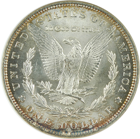 1880-O NGC MS-63.