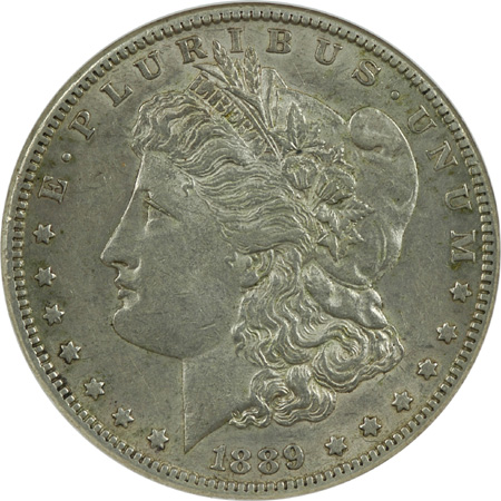 1889-CC NGC AU-55.