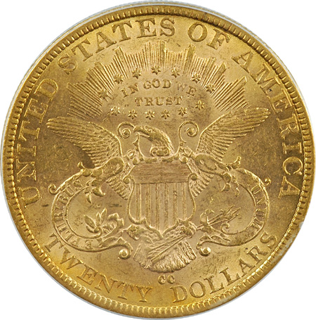 1884-CC PCGS AU-58.