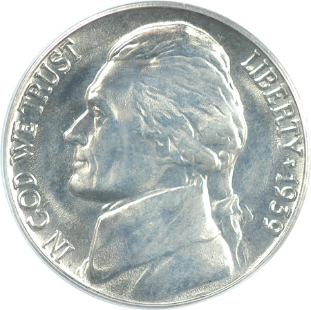 1939 Double Die Reverse. PCGS MS-66.