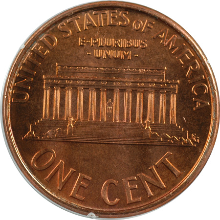 1995 Double Die Obverse. ACG MS-69 RD.