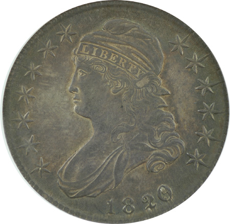 1820/19 NGC AU-50.