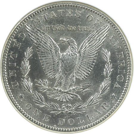 1883-S NGC MS-61.