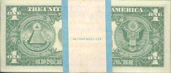 1957 $1.00 Pack.  CHCU.