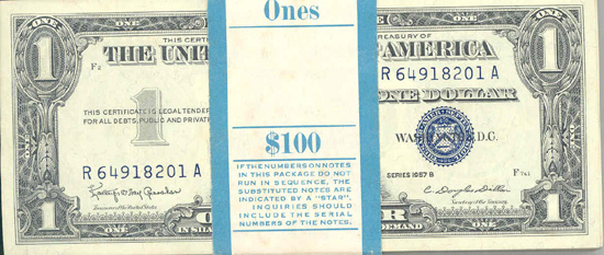 1957-B $1.00 Pack.  CHCU.