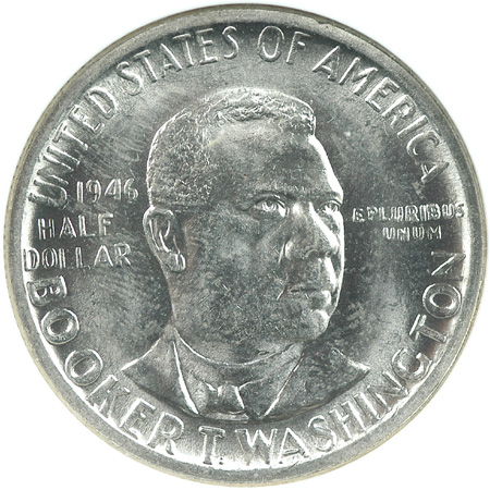 1946 Booker T. Washington. NGC MS-65.