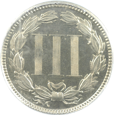 1872 PCGS PF-64.