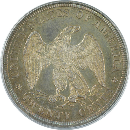 1877 PCGS PF-64.