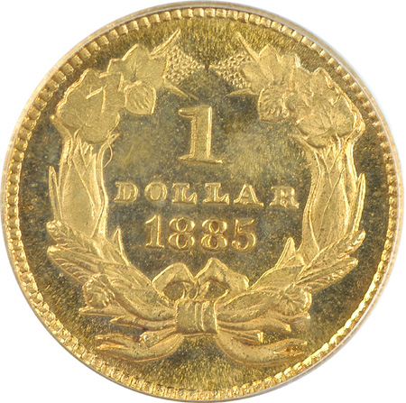 1885 PCGS MS-66.