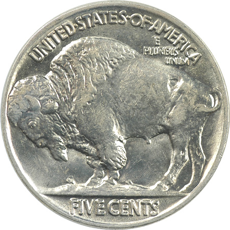 Three Buffalo Nickels.