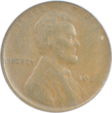 1922 Plain. PCGS VF-30.