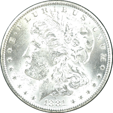 1881-CC GSA. MS-63+.