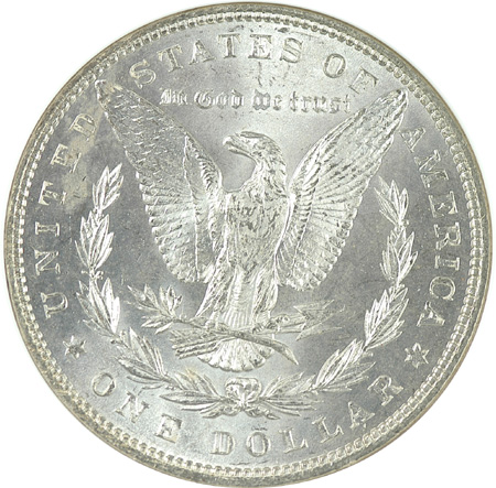 Ten 1887 NGC MS-63.