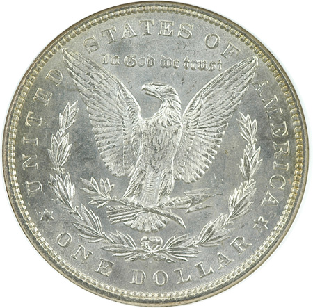 Eight 1887 NGC MS-64.