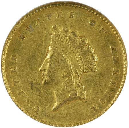 1855-O NGC AU-55.