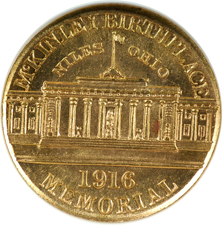 1916 McKinley. NGC MS-62.