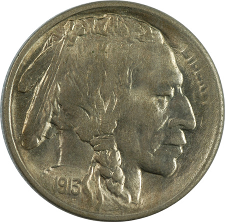 Four Buffalo Nickels.