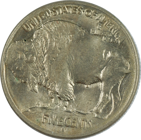 Four Buffalo Nickels.