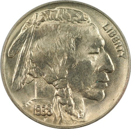 Four Buffalo Nickels.