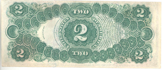 1917 $2.00 Star.  AU.