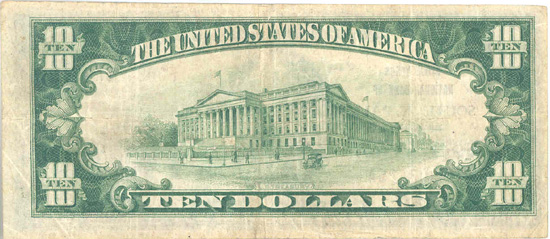 1929 $10.00. South St. Paul, MN Ty. 1. F.