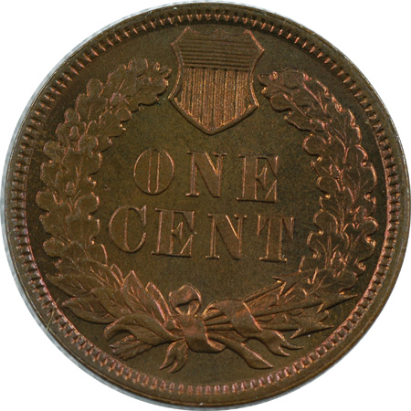 Two Indian Head Bronze Cents.