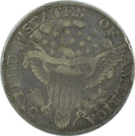 1798 B-13, BB-108, Rarity-1, Large Eagle. VF-30.