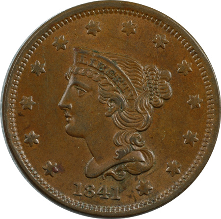 1841 MS-63 BN.