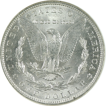 Ten 1887 NGC MS-64.