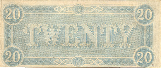 Sixty-three Confederate Notes.