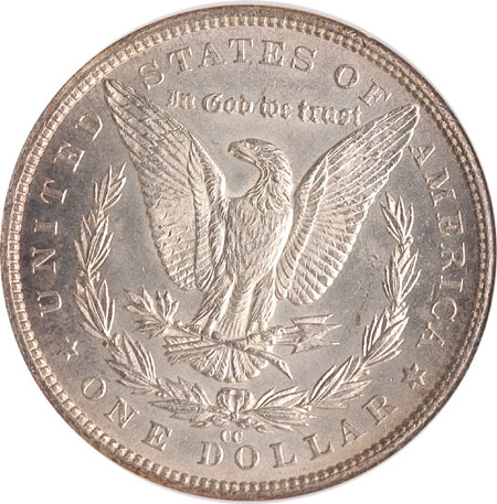 1890-CC NGC MS-62.