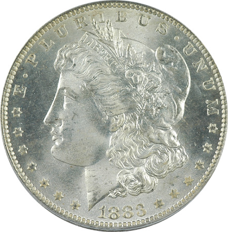 1883-O PCGS MS-66.