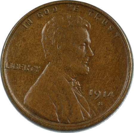 Two Lincoln Wheat Cents.